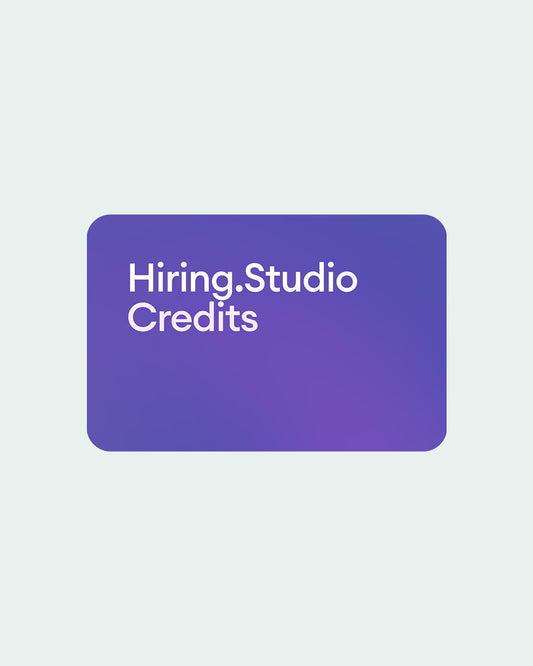 Unlimited Credits- Hiring.Studio by Metaview